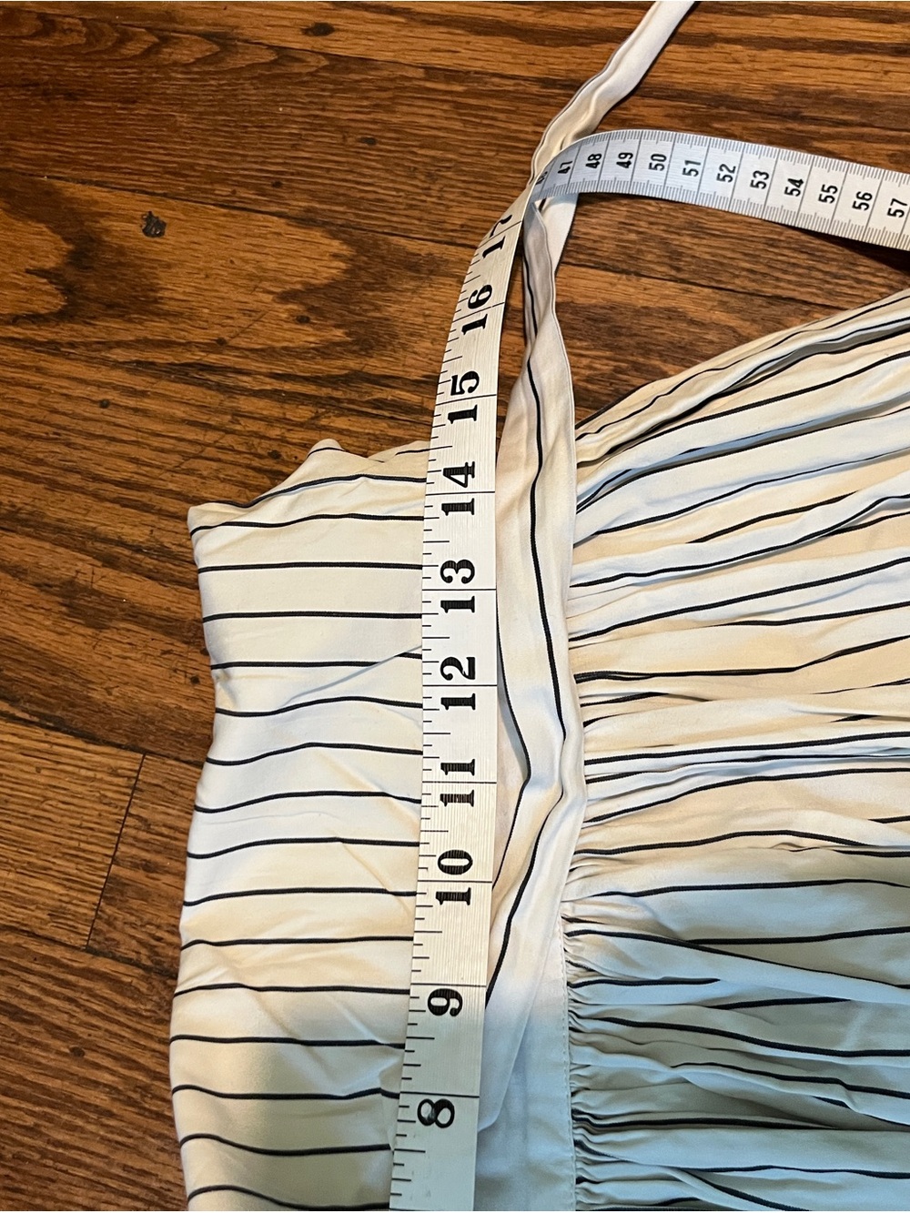 Vintage 1980s Kenzo Pinstripe Skirt with Pockets Archive# 6012 - Picture 13 of 16